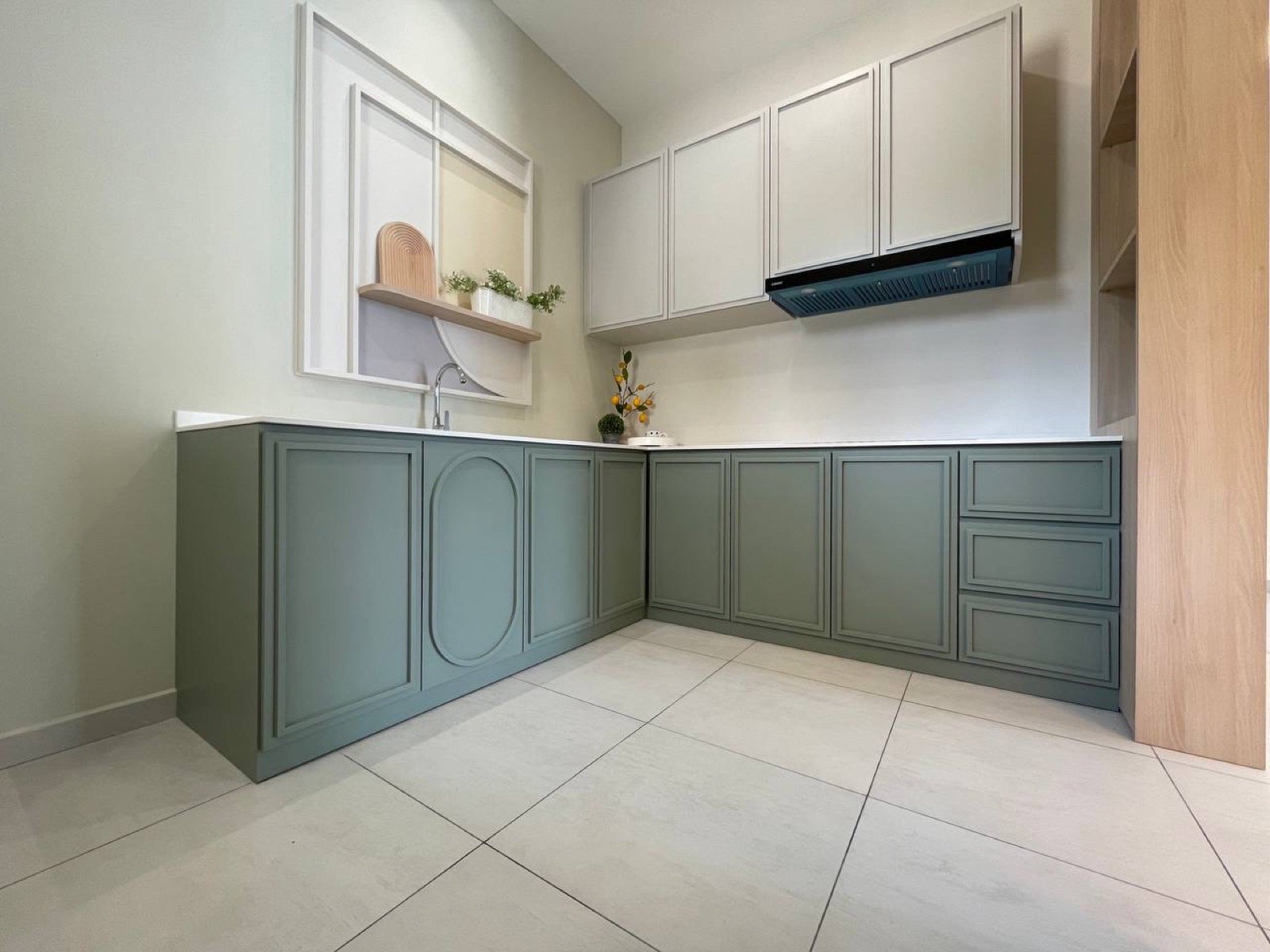 Alton Skyvillas show unit kitchen